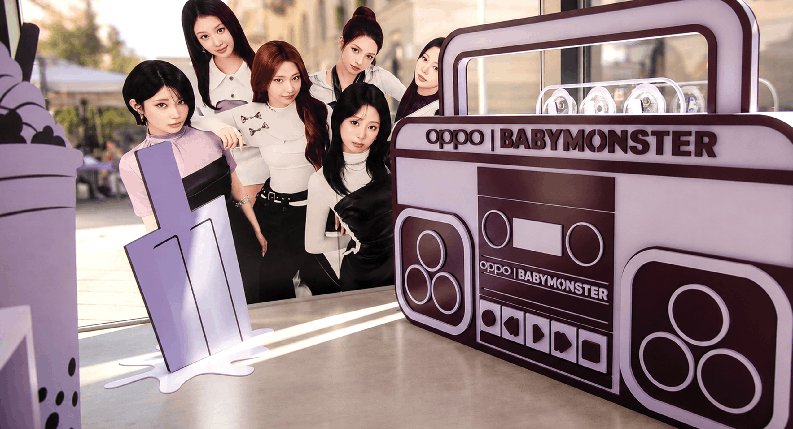 Cover image of OPPO RENO 16 POP UP | BABYMONSTER